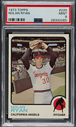 1973 Topps #220 Nolan Ryan PSA MINT 9