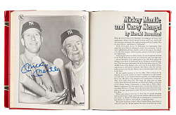 1979 "The Yankees: The Four Fabulous Eras of Baseball's Most Famous Team" Multi-Signed Book with DiMaggio, Mantle, Martin, and Mattingly - JSA