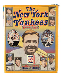 1987 "The New York Yankees: An Illustrated History" Multi-Signed Book with DiMaggio, Rizzuto, and Berra