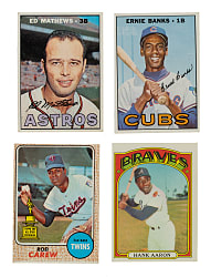 1957 to 1978 Topps Shoebox Collection (1,884) Including 89 Hall of Famers