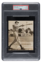 1940 Ted Williams Original Associated Press Photograph PSA/DNA Type I
