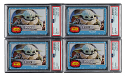 2019 Topps "Star Wars" Living #58 The Child PSA GEM MINT 10 Collection (4)