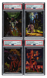 1996 Topps "Star Wars" Shadows of the Empire PSA-Graded Collection (31) Including Darth Vader and Boba Fett