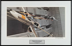 1977 Ralph McQuarrie Signed Limited-Edition Star Wars Lithograph