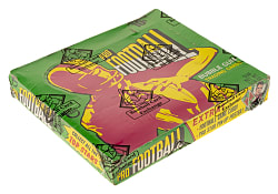1971 Topps Football Unopened First Series Wax Box (24 Packs) - BBCE