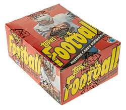 1981 Topps Football Unopened Wax Box (36 Packs) - BBCE - Joe Montana Rookie Year