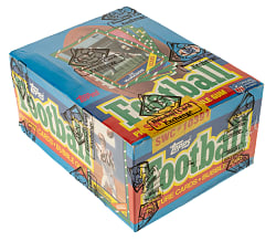 1986 Topps Football Unopened Wax Box (36 Packs) - BBCE - From a Sealed Case (FASC)