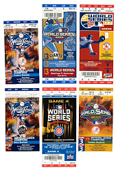 2000 to 2019 World Series Full Ticket and Ticket Stub Collection (40)