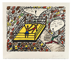 Muhammad Ali Signed Limited-Edition Silkscreen Print - JSA