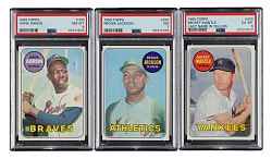 1969 Topps Near-Complete Master Set (664 Cards Plus 27 Variations)