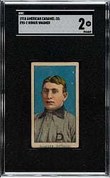 1910 E90-2 American Caramel Honus Wagner SGC GOOD 2
