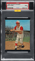 1964 Kahn's Wieners Pete Rose PSA MINT 9 (MBA Gold Diamond)