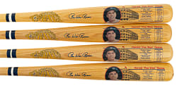 Pee Wee Reese Signed Cooperstown Bat Collection (10)