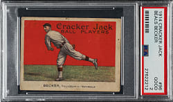 1914 E145 Cracker Jack #96 Beals Becker PSA GOOD 2