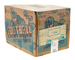 1979 Topps Football Unopened Rack Case (3 Boxes, 72 Packs) - BBCE Factory Sealed!