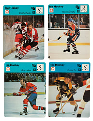 High-Grade 1977-1979 Sportscaster Hockey Collection (84) Including #77-10 Wayne Gretzky Rookie