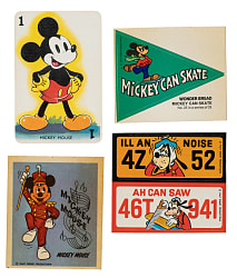 1930s to 1970s Disney Complete and Near-Complete Set Collection (11 Sets, 333 Cards)