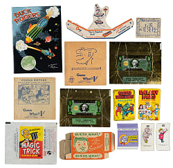 1930s to 1980s Nonsport Oddball Collection (139) Including Wrappers, Packs, Matchbooks, Pins, and Tattoos