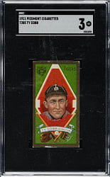 1911 T205 Gold Border Ty Cobb SGC VG 3