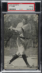 1925 Exhibits Ty Cobb PSA GOOD 2