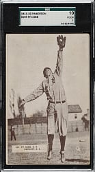 1913-1915 "Pinkerton" Postcard #159 Ty Cobb SGC POOR 10