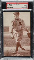 1922 Eastern Exhibit Supply Co. Ty Cobb PSA GOOD 2