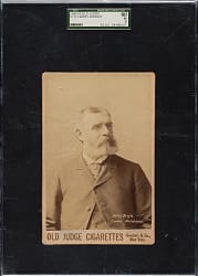 1888 N173 Old Judge Cabinet Harry Wright SGC EX 60