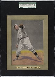 1911 M110 Sporting Life Cabinet Christy Mathewson SGC EX 60 - 1 of 3 - Highest Graded!