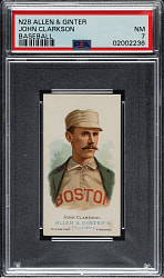 1888 N28 Allen & Ginter John Clarkson PSA NM 7