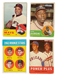 1963 Topps Near-Complete Set (572/576)
