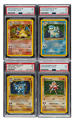 1999 Pokemon Base Set Holographic PSA-Graded Collection (7)