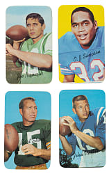 High-Grade 1970 Topps Super Football Complete Set (35)