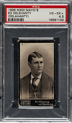1895 N300 Mayo's Cut Plug Ed Delahanty PSA VG-EX+ 4.5