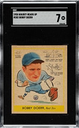 1938 R323 Goudey "Heads-Up" #282 Bobby Doerr SGC NM 7