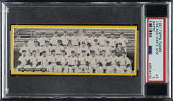 1951 Topps Teams Chicago White Sox Dated PSA EX 5