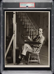 Circa 1930s Norman Rockwell Original American Weekly Photograph PSA/DNA Type I