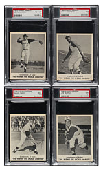 1963 Kahn's Wieners PSA-Graded Near-Complete Set (29/30)