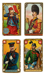 1910-1911 T80 "Military Series" Near-Complete Set (49/50)