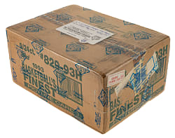 1993-1994 Topps Finest Basketball Factory-Sealed Unopened Hobby Case (9 Boxes, 216 Packs) - BBCE