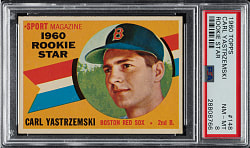 1960 Topps #148 Carl Yastrzemski Rookie PSA NM-MT 8