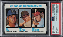 1973 Topps #615 Mike Schmidt Rookie PSA NM-MT 8