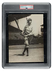 Circa 1920s Babe Ruth Original Kaplan Photo Service Photograph PSA/DNA Type I