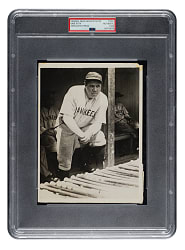 1929 Babe Ruth Original Associated Press Photograph PSA/DNA Type I