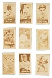1948 Topps "Hocus Focus" Magic Photo Album with 53 Cards Including Babe Ruth and Tris Speaker