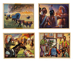 1950 Bowman "Wild West" Complete Set (180)