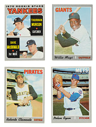 1970 Topps Complete Set (720) Plus Complete Posters, Booklets, and Scratch-Offs Sets
