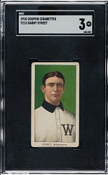 1910 T213 Coupon Cigarettes (Type 1) Gabby Street SGC VG 3