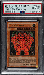 2004 Yu-Gi-Oh! Rise of Destiny 1st Edition #EN005 The Creator Ultimate Rare PSA GEM MINT 10