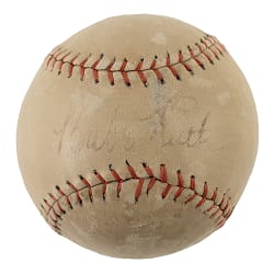 1946 Babe Ruth Single-Signed Baseball - JSA