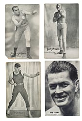 1921 to 1928 Boxing Exhibits Collection (131) Including Jack Johnson, Jack Dempsey and Gene Tunney